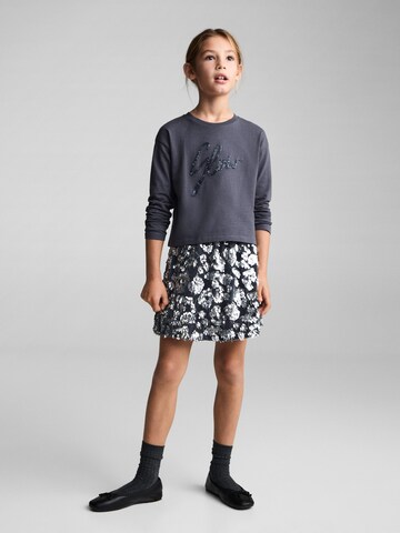 MANGO KIDS Tričko 'GLOW' – modrá