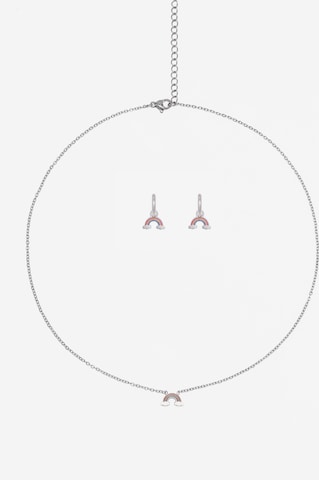 MYMO Sieraden set in Zilver: voorkant