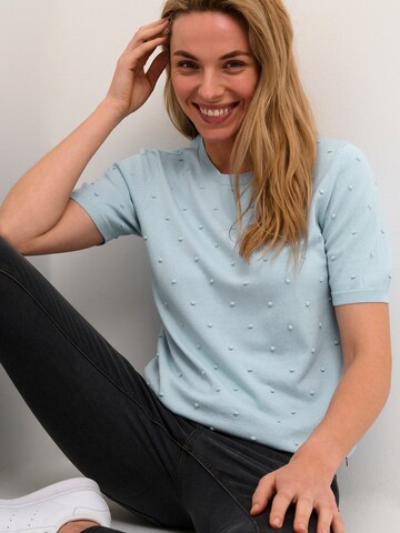 Cream - Jersey 'Hanne' en azul
