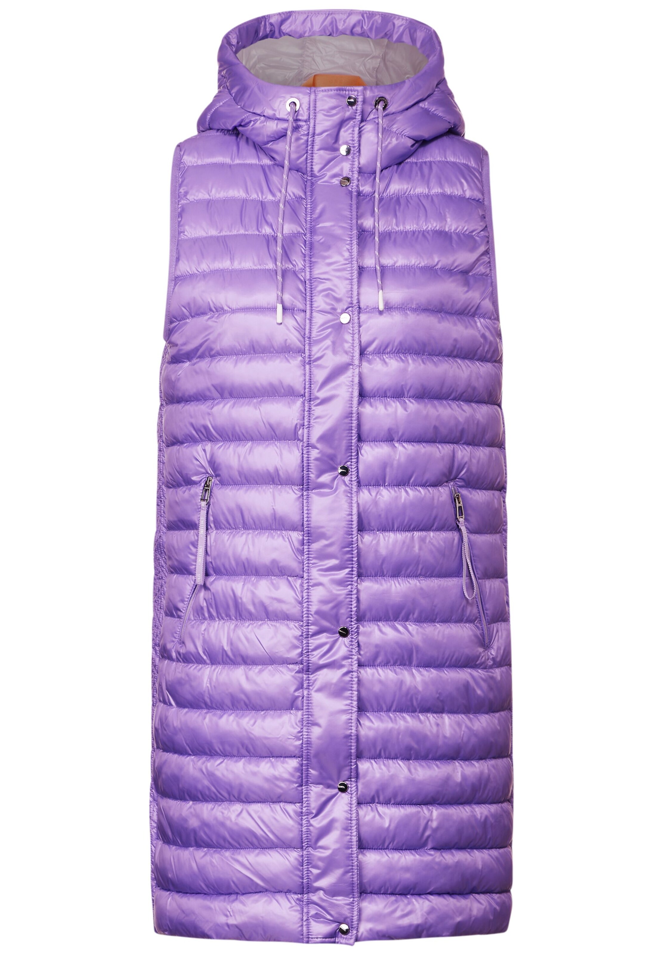 STREET ONE Weste in Lila: Vorderseite