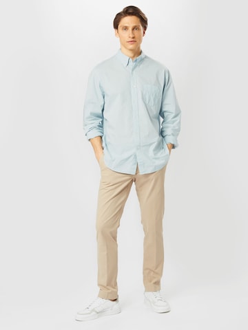 HOPE Regular fit Button Up Shirt in Blue