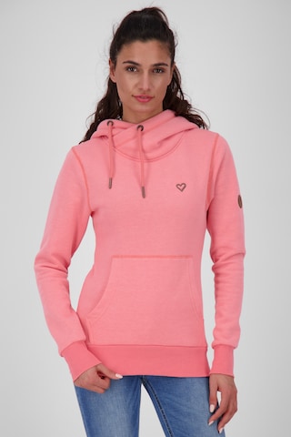 alife & kickin Sweatshirt 'SarahAK A' in Orange: Vorderseite