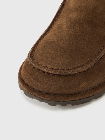 BIRKENSTOCK Moccasins 'Utti' in Brown