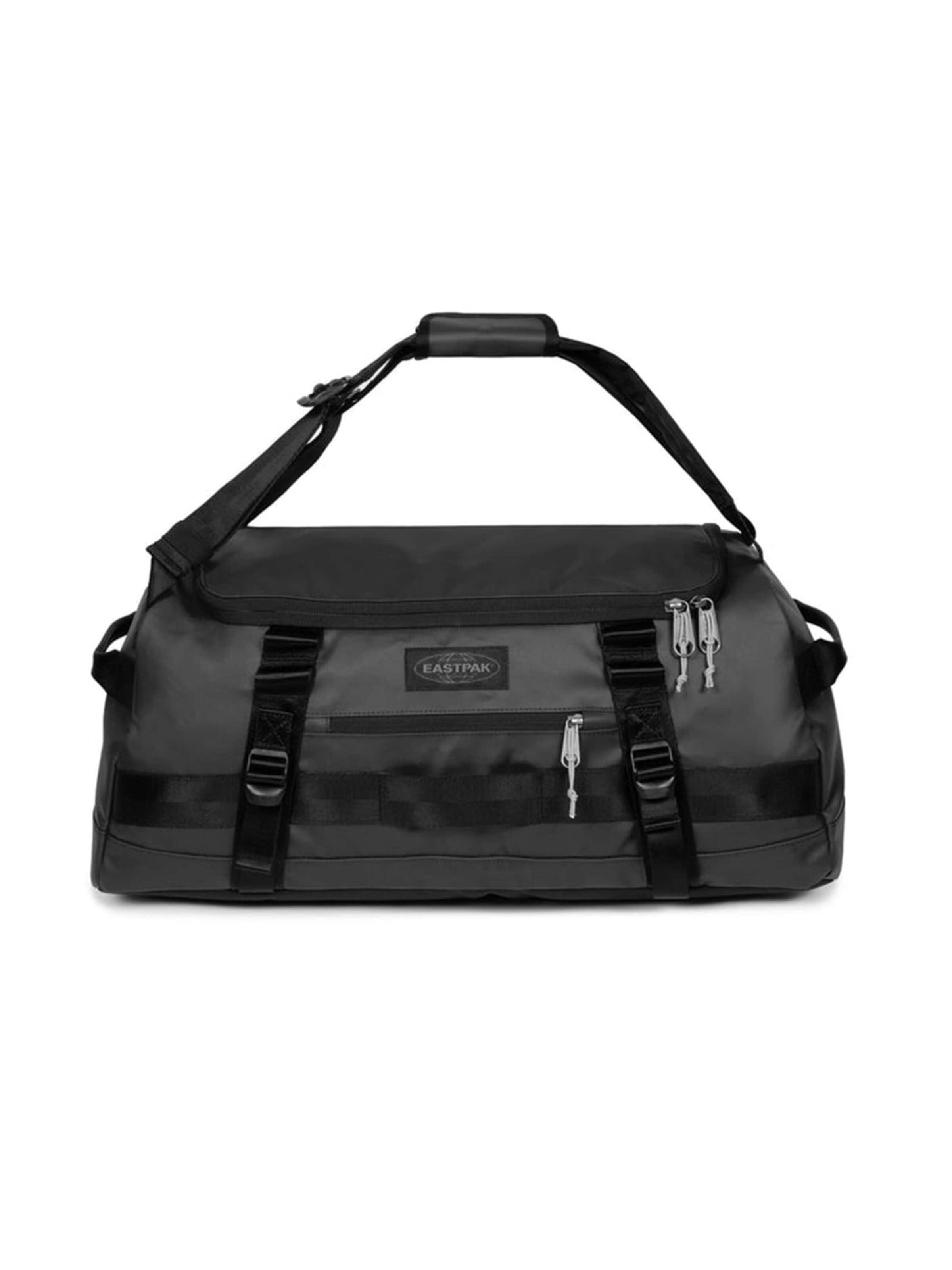 EASTPAK Weekender 'DUFFEL PACK S TARP BLACK2'‌ in Schwarz: Vorderseite