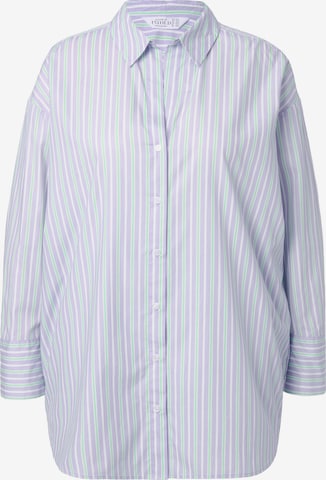 Studio Untold Blouse in Lila: voorkant