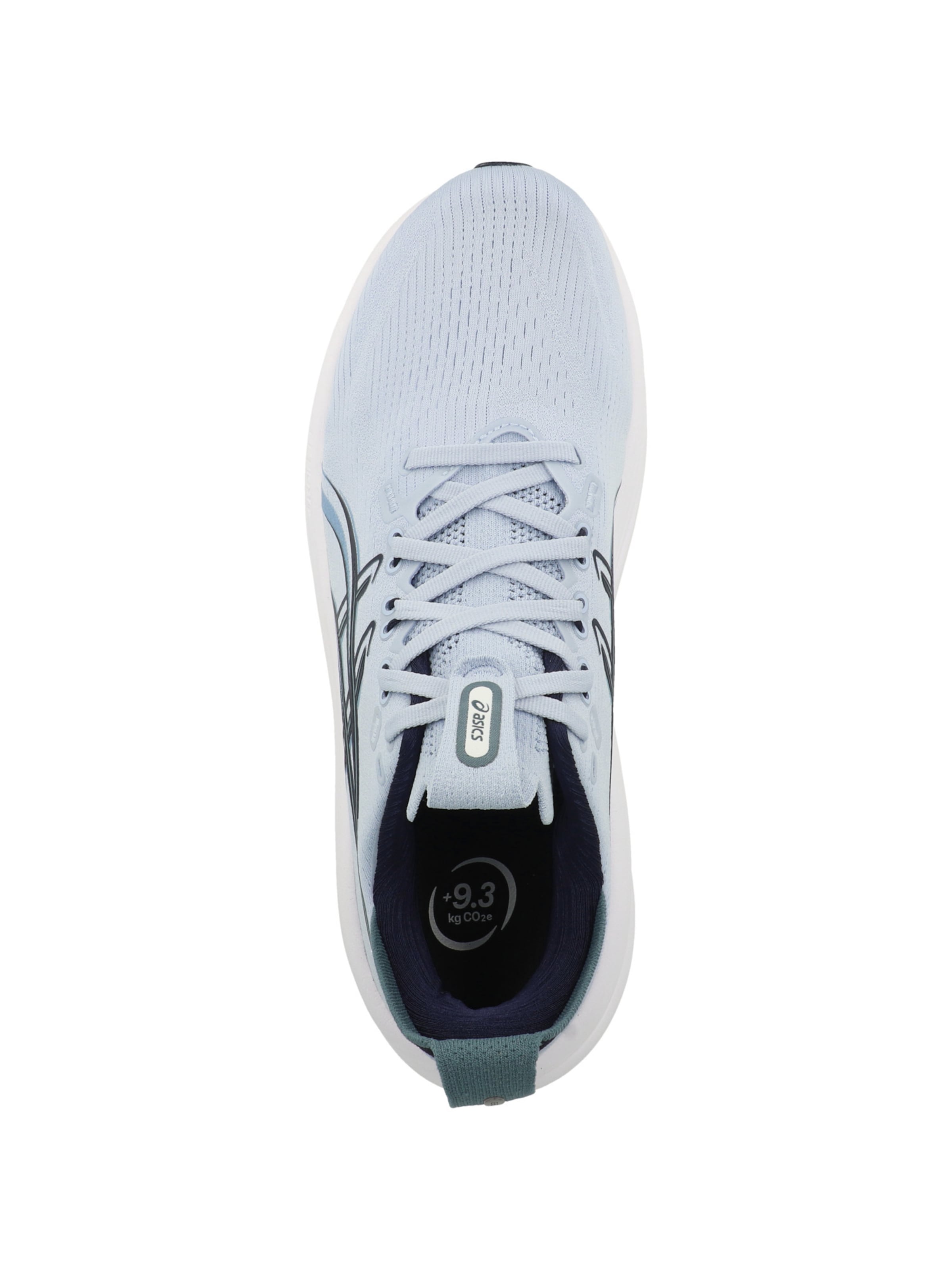 ASICS Loopschoen 'Gel-Nimbus 28' in Blauw: bovenkant