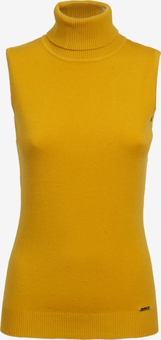 geltona Influencer Palaidinė be rankovių: priekis