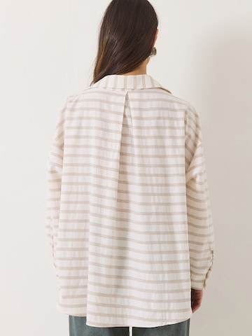 Chemisier Bianco Lucci en beige