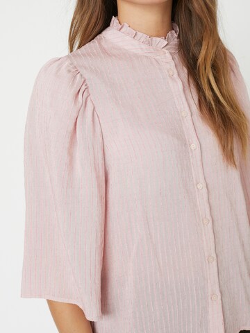 Camicia da donna 'Viola' di co'couture in rosa