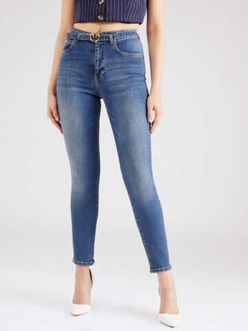 PINKO - Skinny Vaquero 'SUSAN' en azul: frente