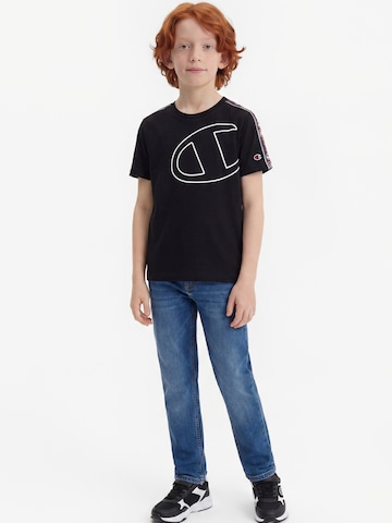 Champion - Camiseta en negro: frente
