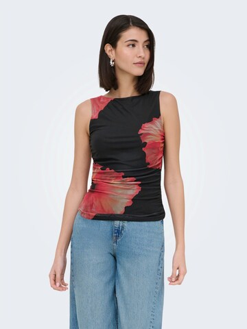 JDY Top 'JDYLEA' | črna barva: sprednja stran