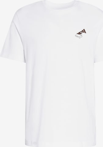 ADIDAS SPORTSWEAR Λειτουργικό μπλουζάκι 'Cheesecake' σε λευκό: μπροστά