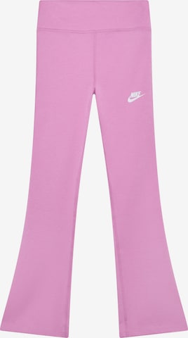 Nike Sportswear Леггинсы 'CLSSC' в Ярко-розовый: спереди