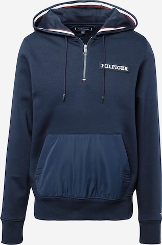 TOMMY HILFIGER Sweatshirt in Blau: predná strana