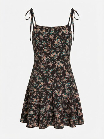 Cupshe Summer Dress in Black: front