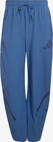 ADIDAS SPORTSWEAR - Loosefit Pantalón deportivo 'Z.N.E.' en azul: frente