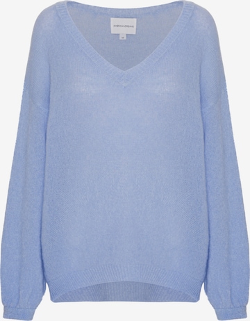 americandreams Oversizepullover 'Silja' in Blau: Vorderseite