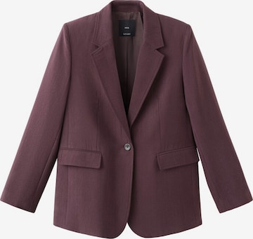 MANGO Blazer 'Veronica' in Lila: Vorderseite