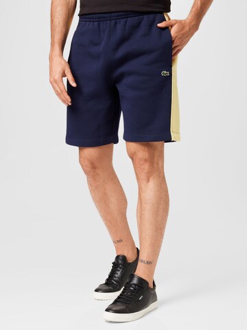 LACOSTE Regular Shorts in Blau: predná strana