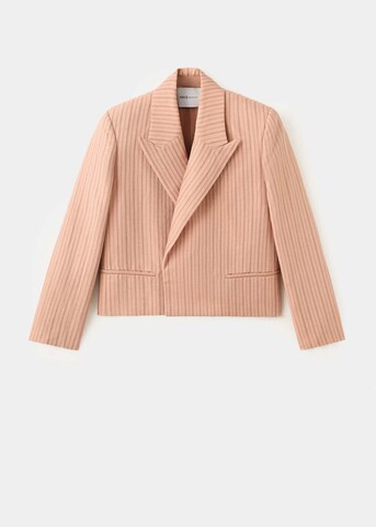 MANGO Blazer 'Strappy' in Pink
