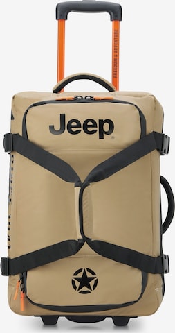 Trolley di Jeep in beige: frontale