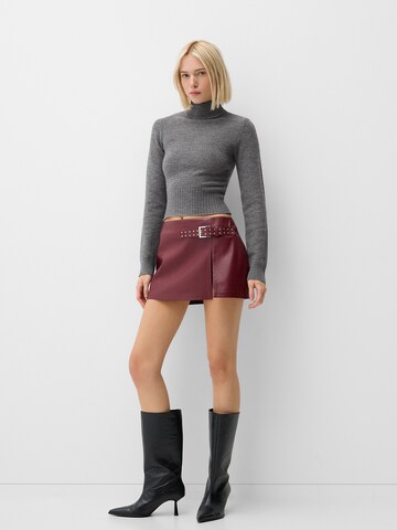 Pull-over Bershka en gris