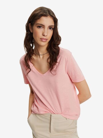 ESPRIT Shirt in Roze: voorkant