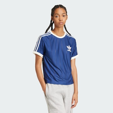 ADIDAS ORIGINALS - Camiseta en azul: frente