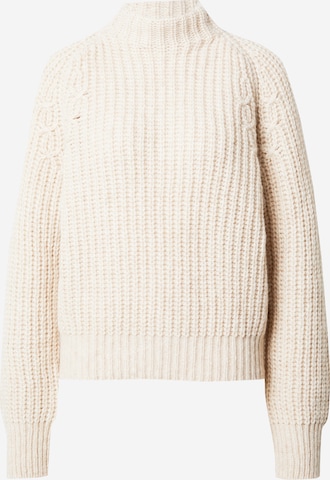 SECOND FEMALE Sweater 'Aya' in Beige: front