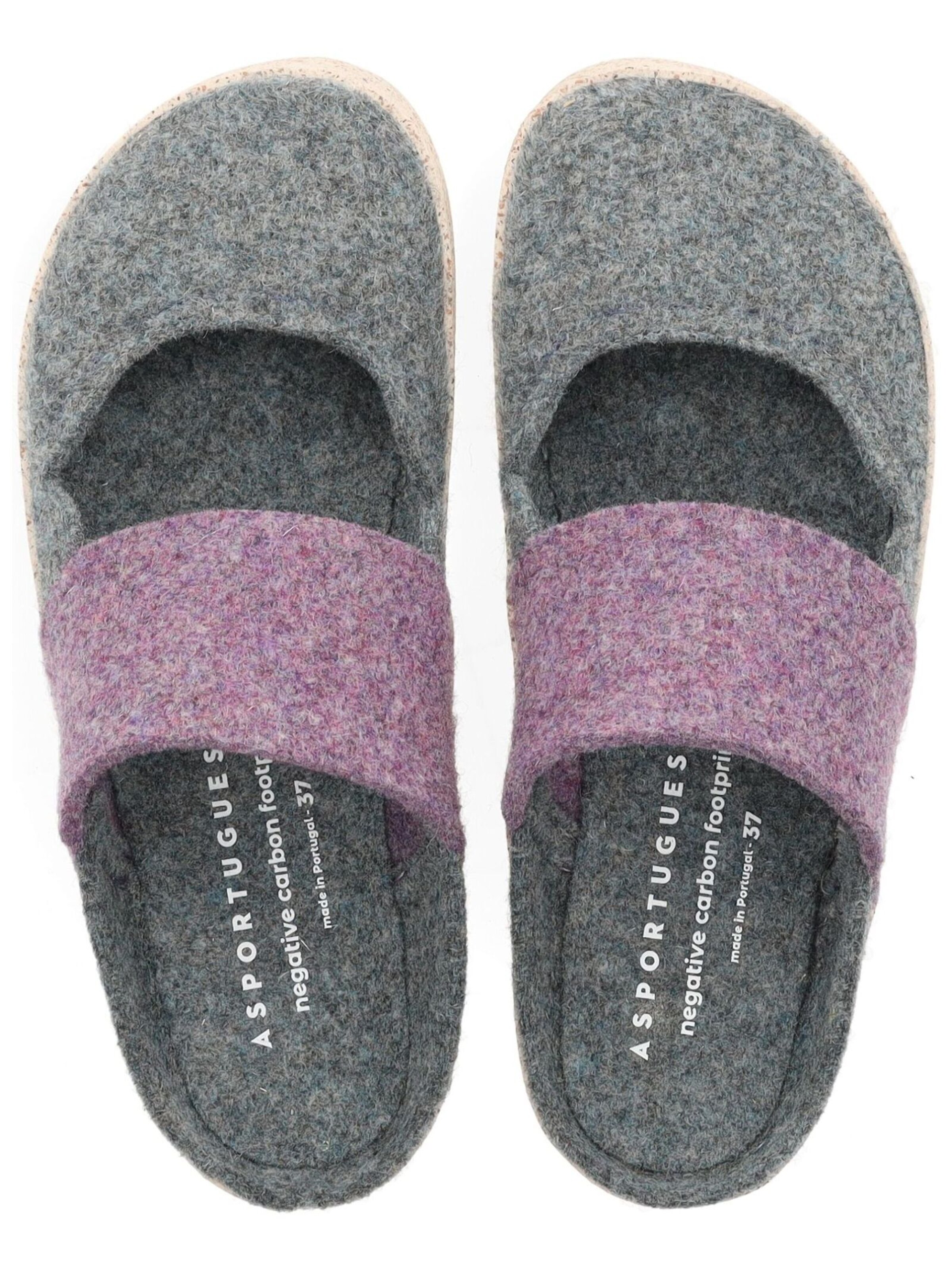 Asportuguesas Mule in Grey