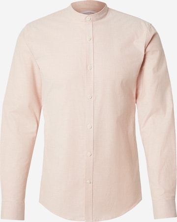 Slim fit Camicia di Lindbergh in rosa: frontale