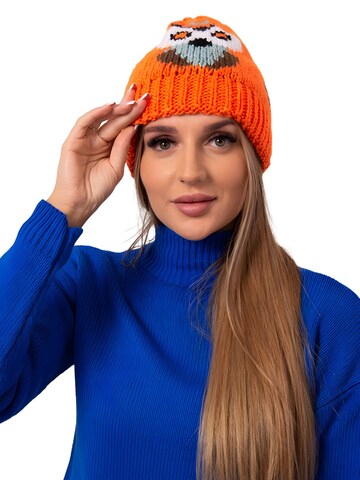 Lumera Muts in Oranje: voorkant