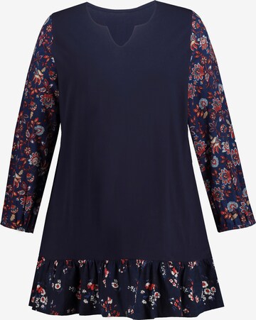 Ulla Popken Shirt in Blauw: voorkant