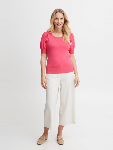 Fransa Sweater in Pink: front