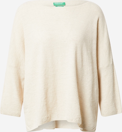 UNITED COLORS OF BENETTON Pull-over en beige, Vue avec produit