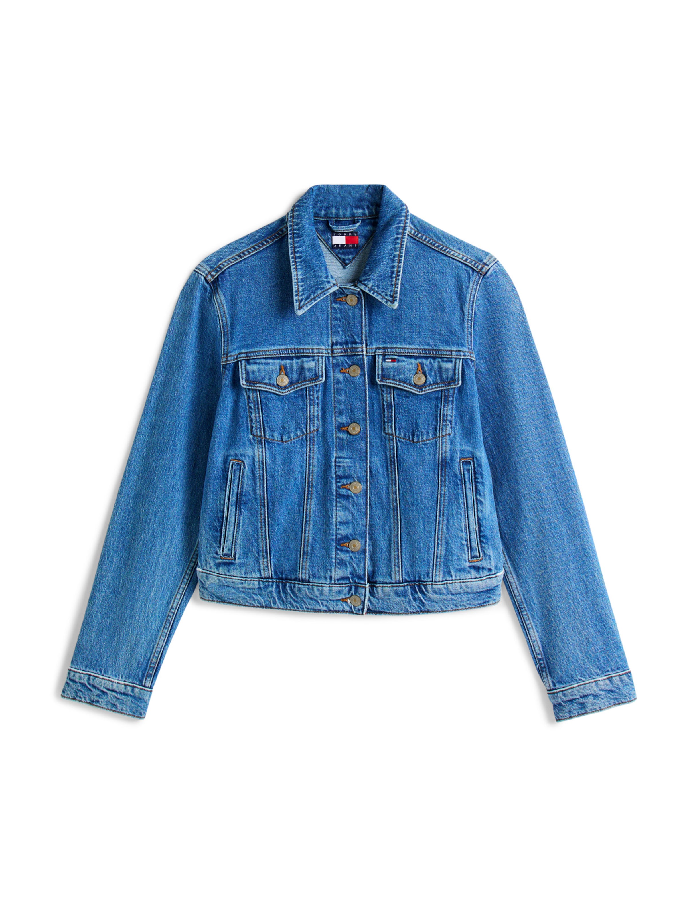 Giacca di mezza stagione 'Classic' di Tommy Jeans in blu: frontale