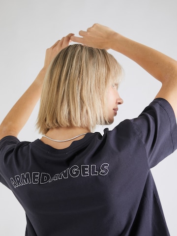 ARMEDANGELS Shirt 'ALBERTA TEAMMATE' in Blauw