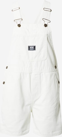 VANS Loose fit Overalls in White: front