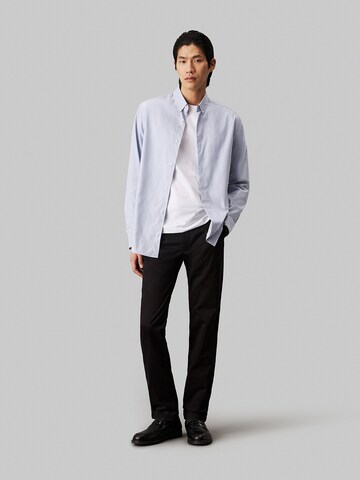 Calvin Klein Regular fit Button Up Shirt in Purple