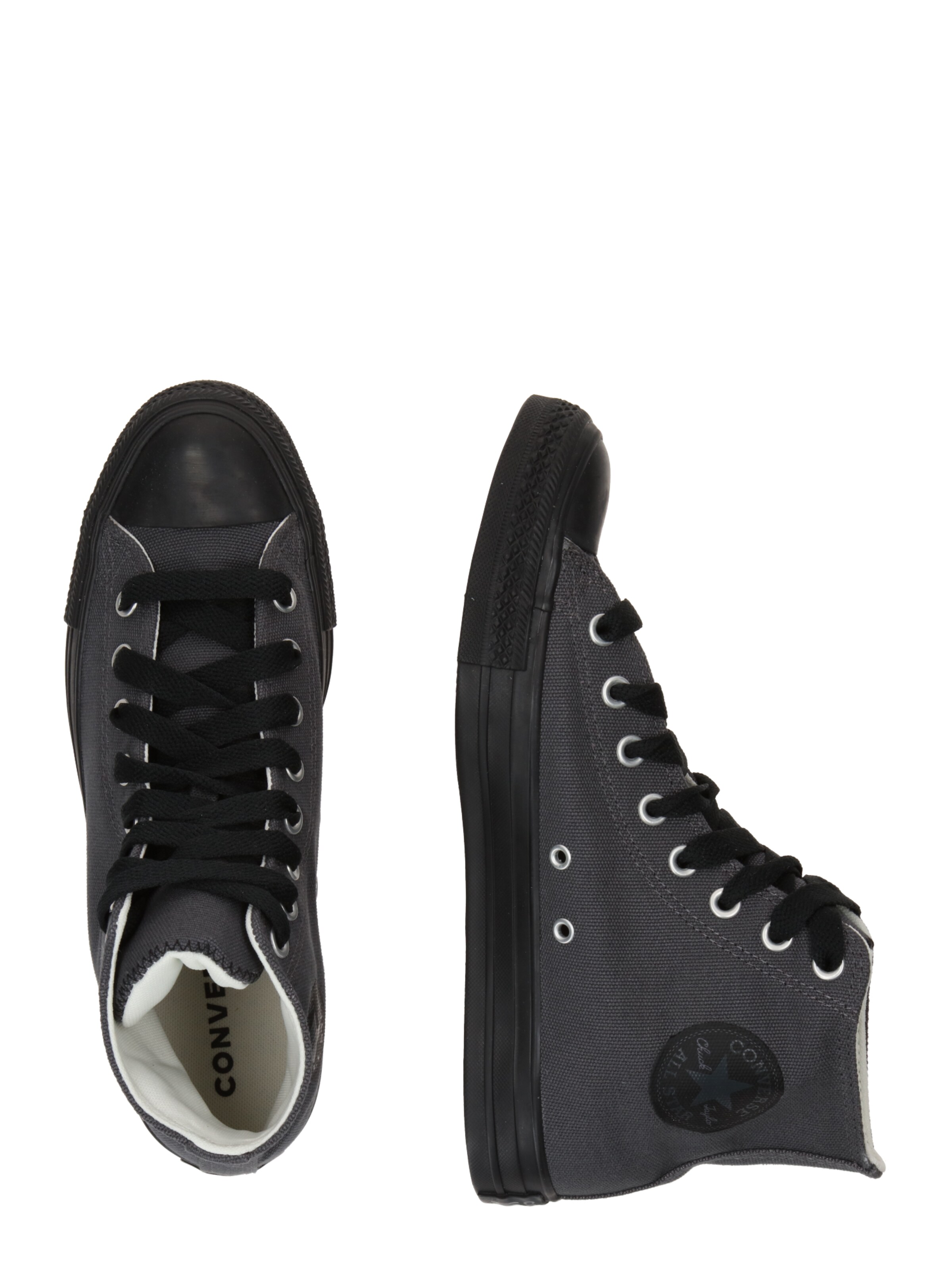 CONVERSE Korkeavartiset tennarit 'Chuck Taylor All Star' värissä musta