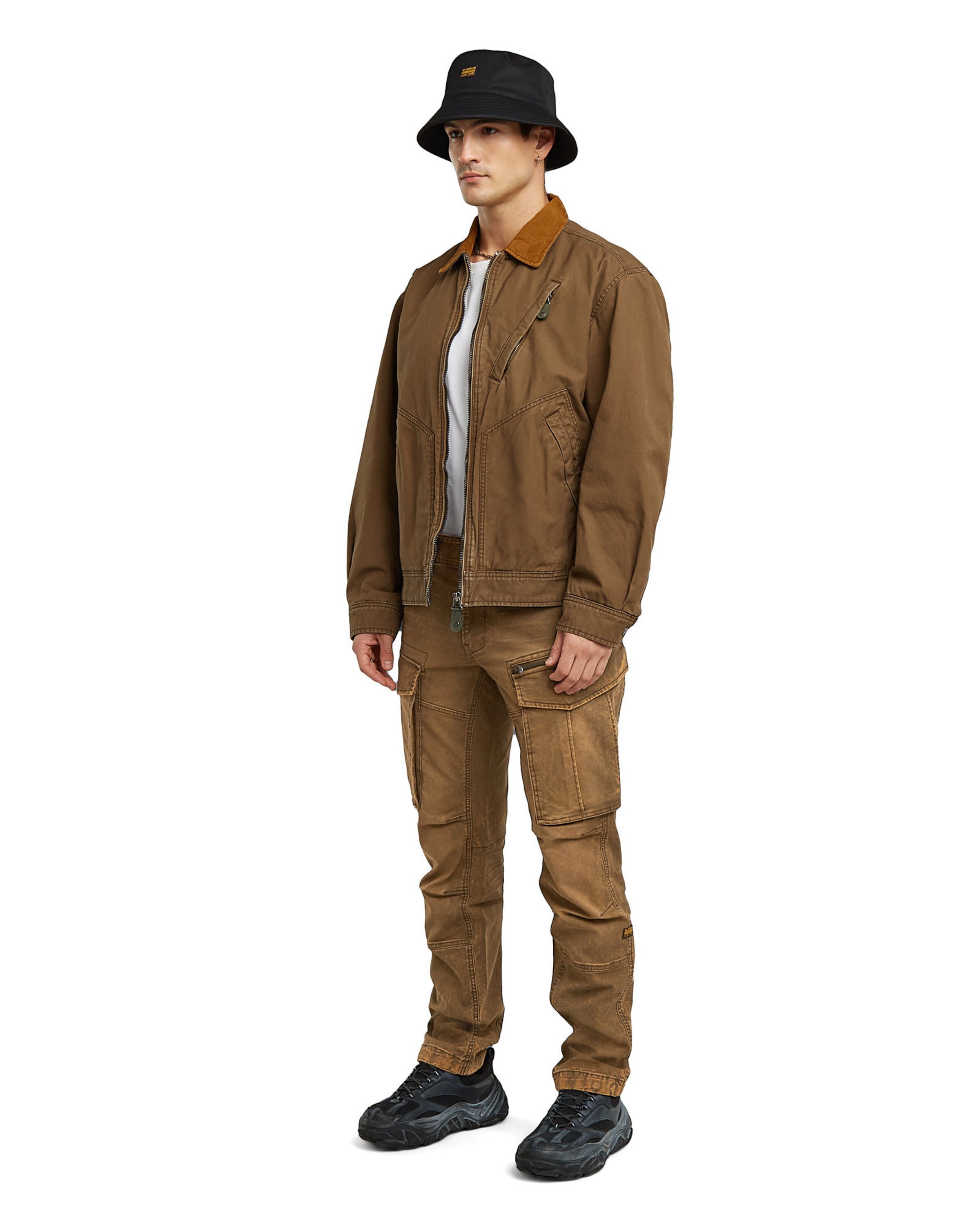 G-STAR Tapered Cargo Pants in Brown