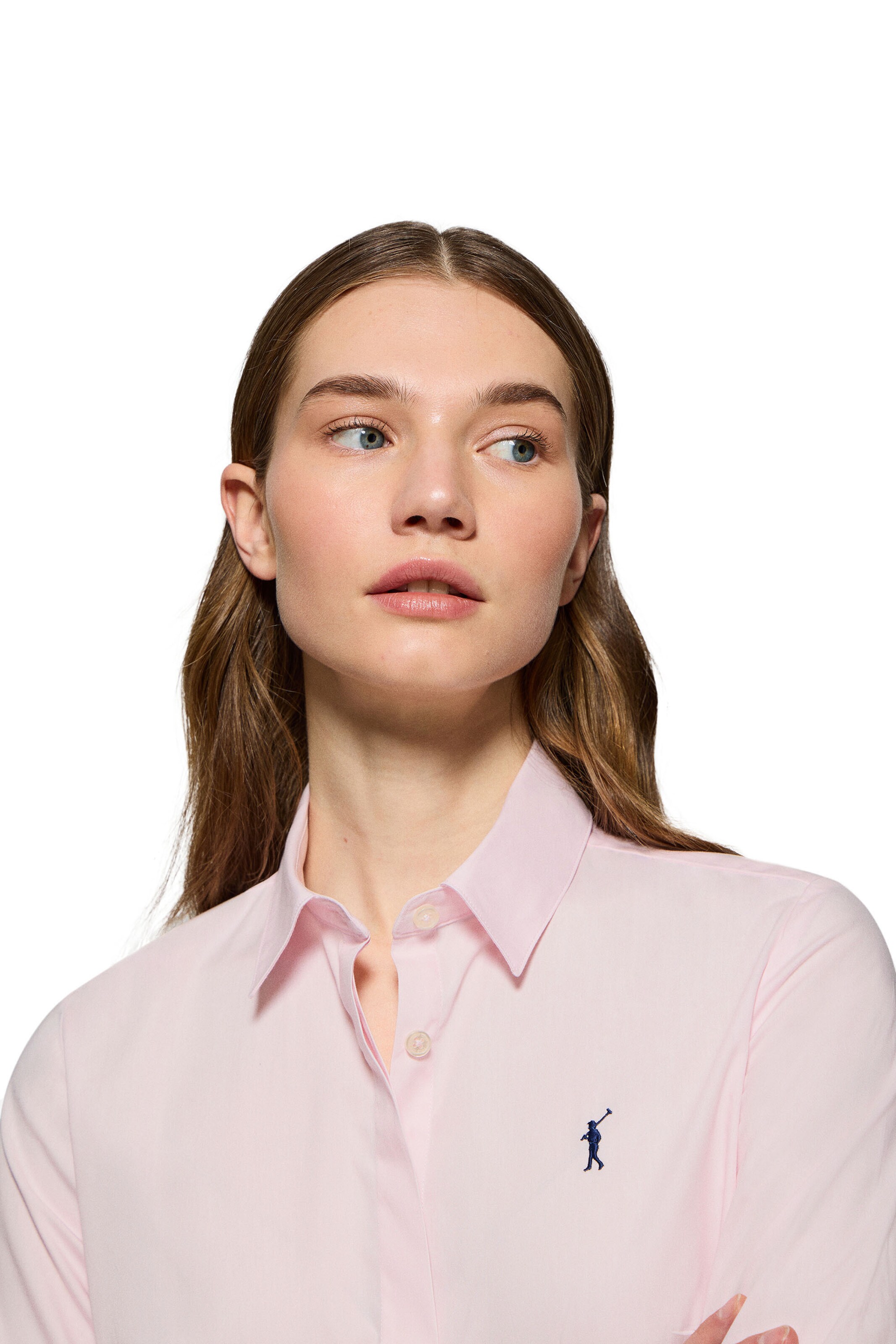 Polo Club Bluse in Pink
