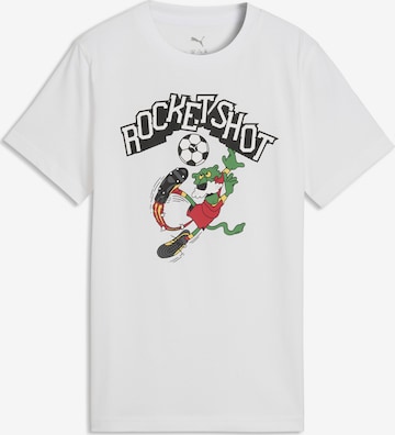 PUMA Shirt 'Super Puma' in White: front