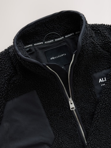 Jachetă  fleece 'Underground' de la smALLSAINTS pe negru