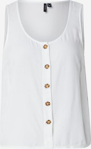 Camicia da donna 'VMBumpy' di VERO MODA in bianco: frontale