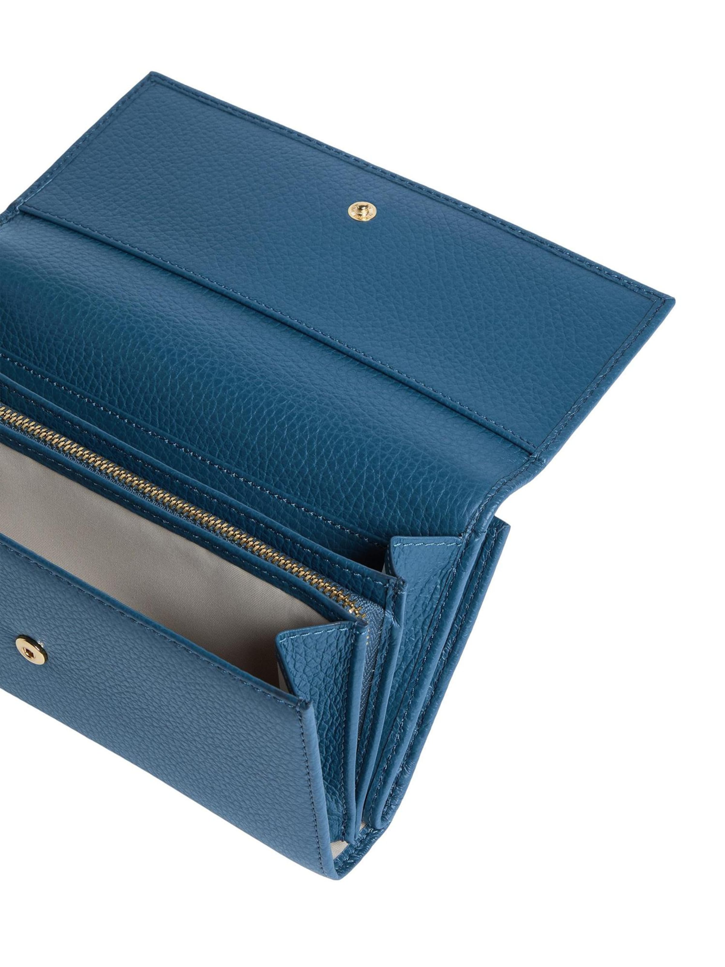 Coccinelle Portemonnaie 'COCCINELLE METALLIC 26 148'‌‌‌ in Blau