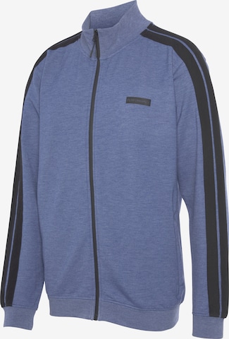 Authentic Le Jogger Athletic Zip-Up Hoodie in Blue