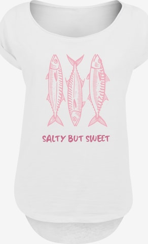 F4NT4STIC Shirt 'Salty But Sweet Summer' in Wit: voorkant