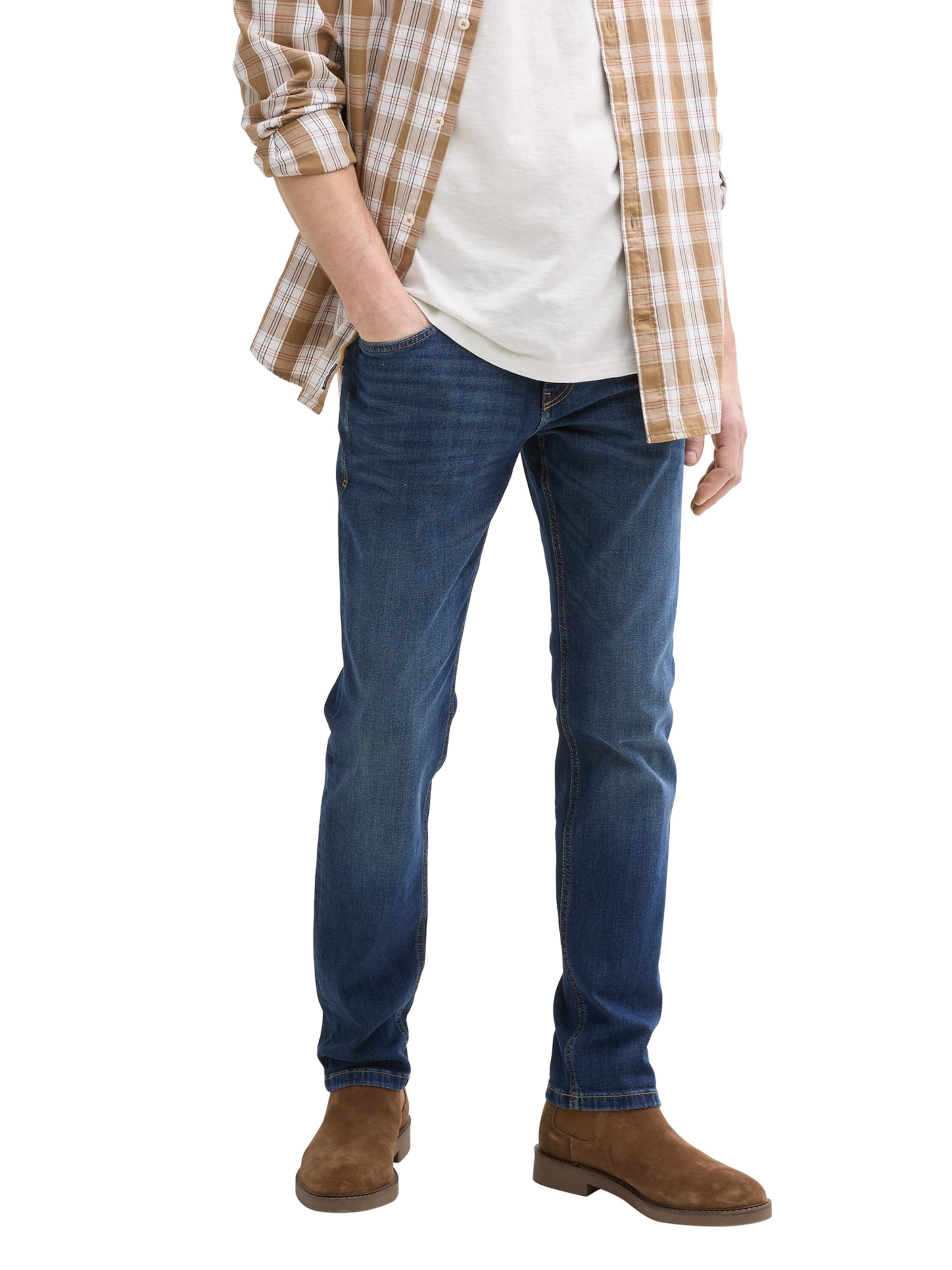 TOM TAILOR regular Τζιν 'Josh' σε μπλε: μπροστά